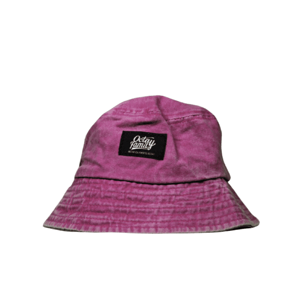 Bucket jaspeado rosa