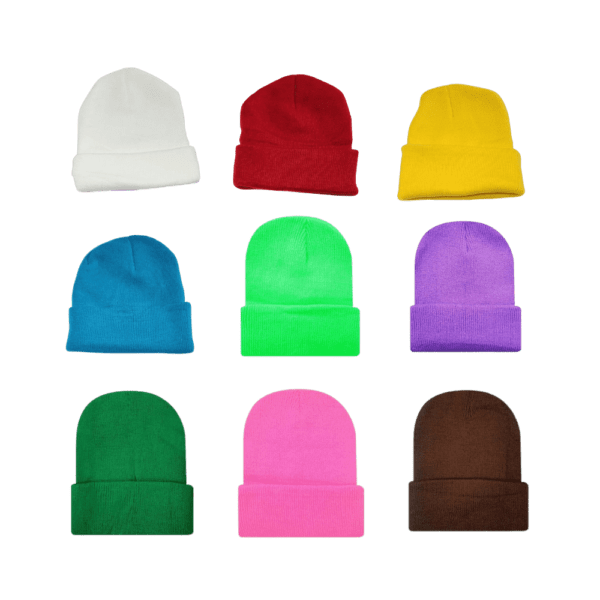 Gorros de lana beanie