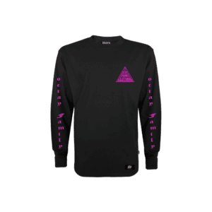 Polera manga larga octayfamily logo triangulo