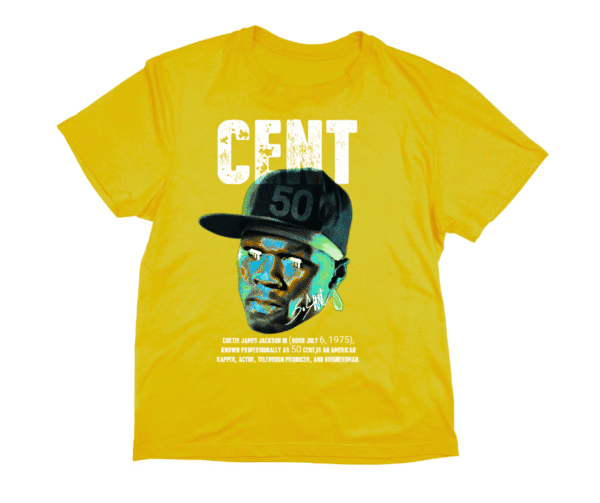 Polera amarilla 50CENT