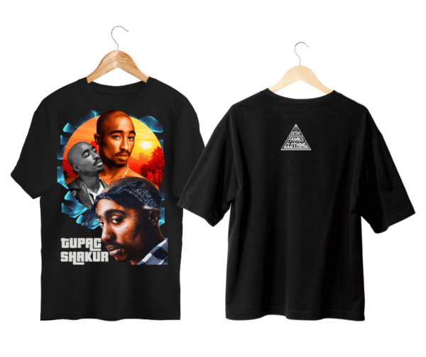Polera negra Tupac - Imagen 2