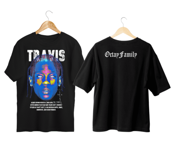 Polera negra TRAVIS - Imagen 2