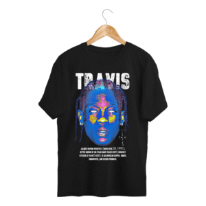 Polera negra TRAVIS