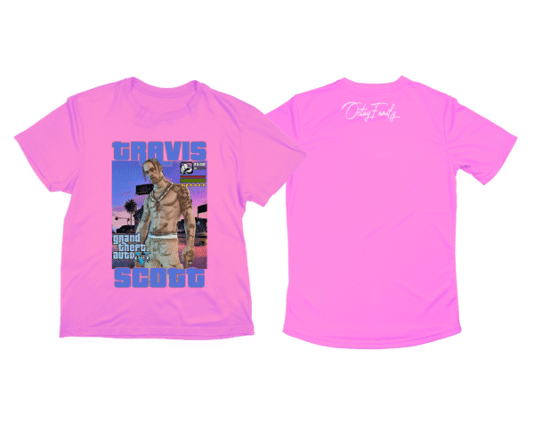 Polera rosada TRAVIS SCOTT - Imagen 2