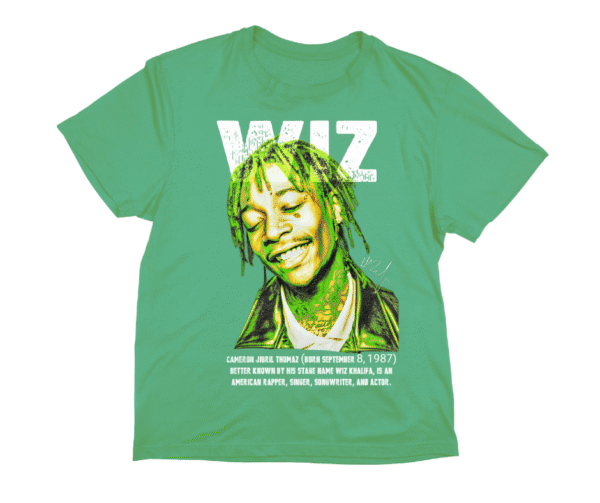 Polera verde WIZ KHALIFA