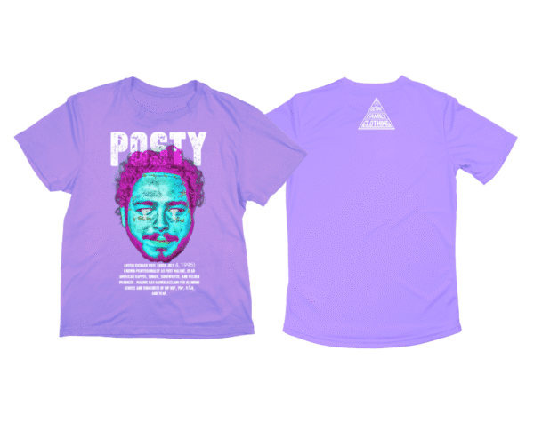 Polera morada POSTY - Imagen 2