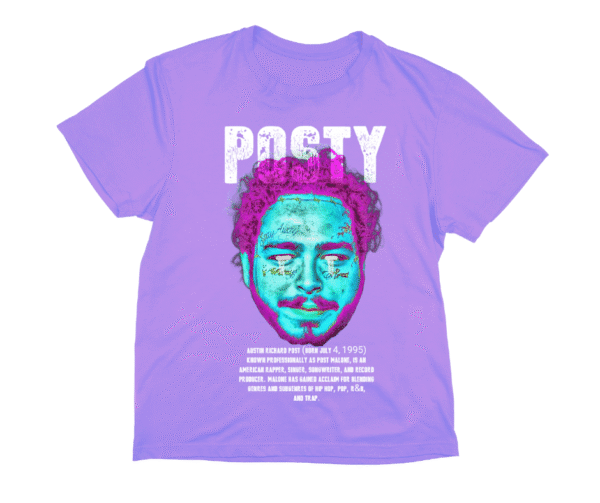 Polera morada POSTY
