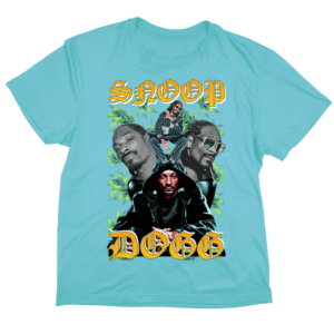 Polera celeste SNOOP DOG