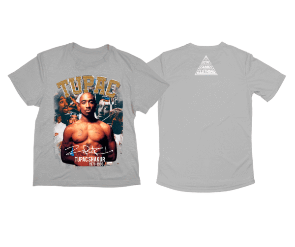 Polera gris TUPAC - Imagen 2