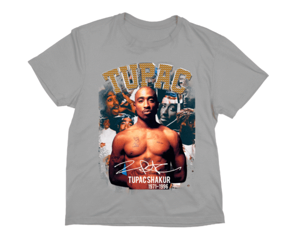 Polera gris TUPAC