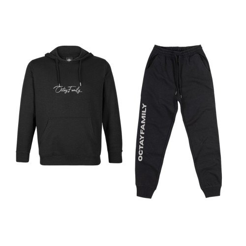 Conjunto completo, Polerón canguro+ Pantalón con puño - Imagen 2