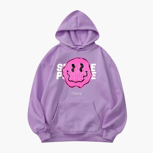 Polerón OctayFamily Siempre Positive | Lila Streetwear - Imagen 2