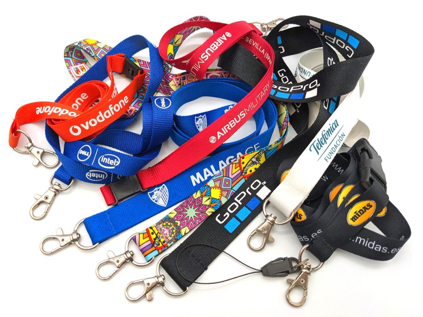 Lanyards Personalizados Full Color | Porta Credenciales para Empresas y Eventos - Imagen 2