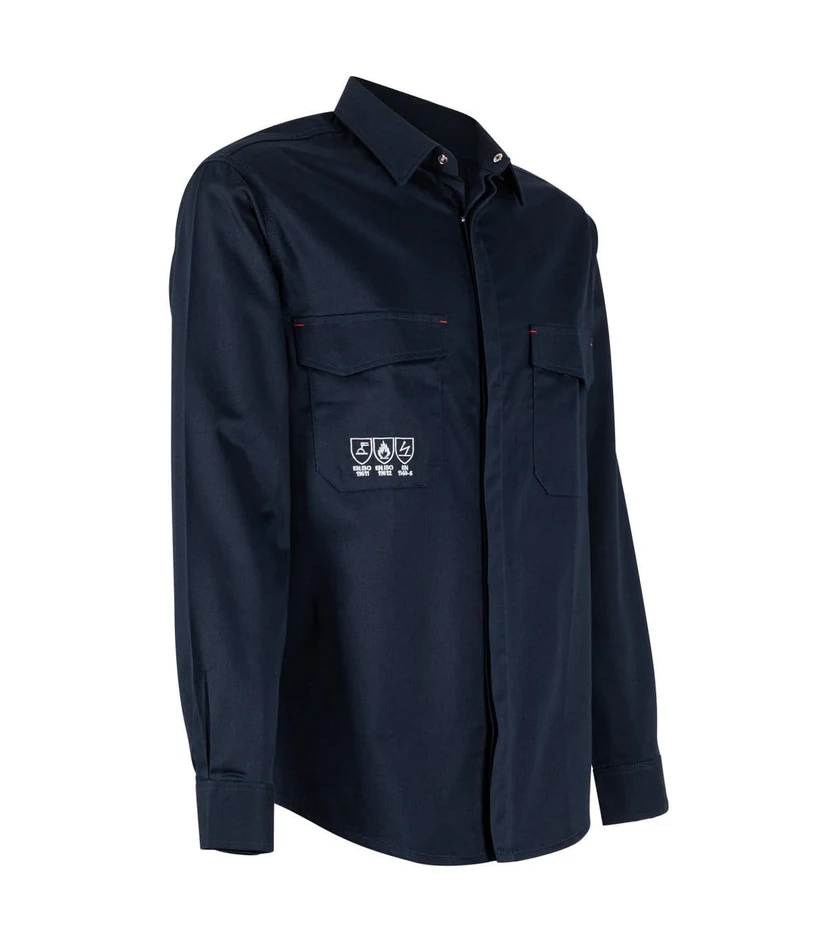 Chaqueta Ignífuga Antiestática Hombre | Gabardina 250 g TECHNIC - Imagen 3
