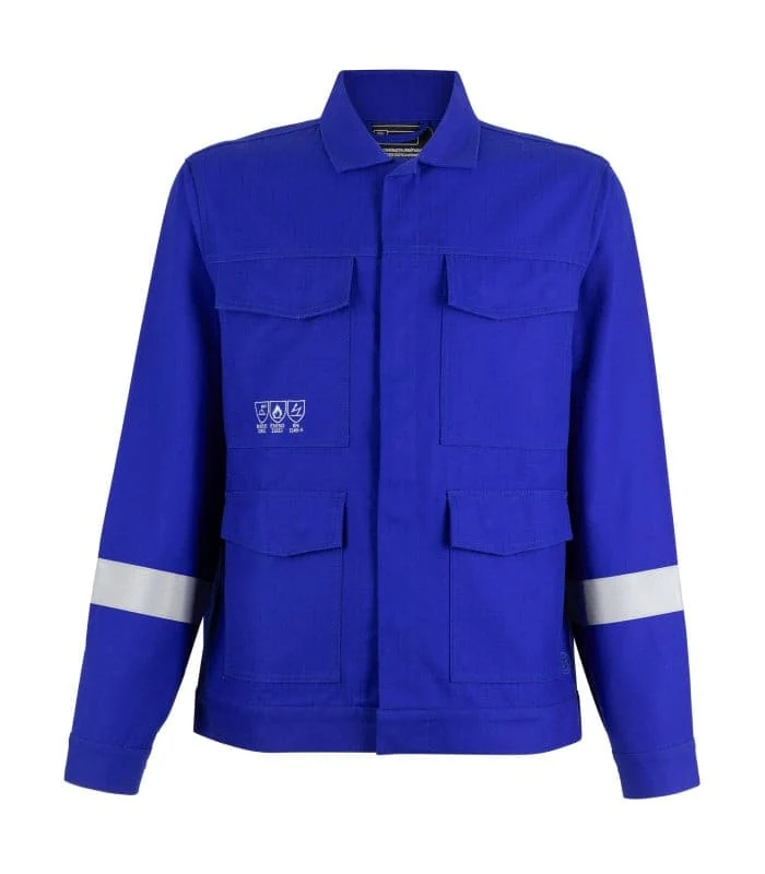 Chaqueta Ignífuga Antiestática Manga Larga Hombre TECHNIC