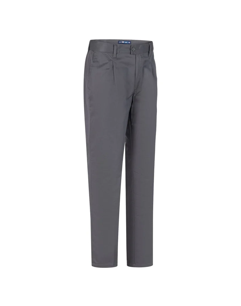 Pantalón de Vestir Hombre con Pinzas | Corte Clásico Regular Fit - Imagen 3