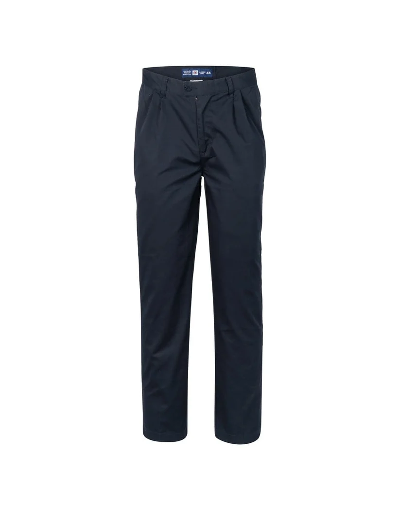Pantalón de Vestir Hombre con Pinzas | Corte Clásico Regular Fit